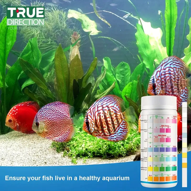 Aquarium Water Test Strips - All in 1 - 100 Count