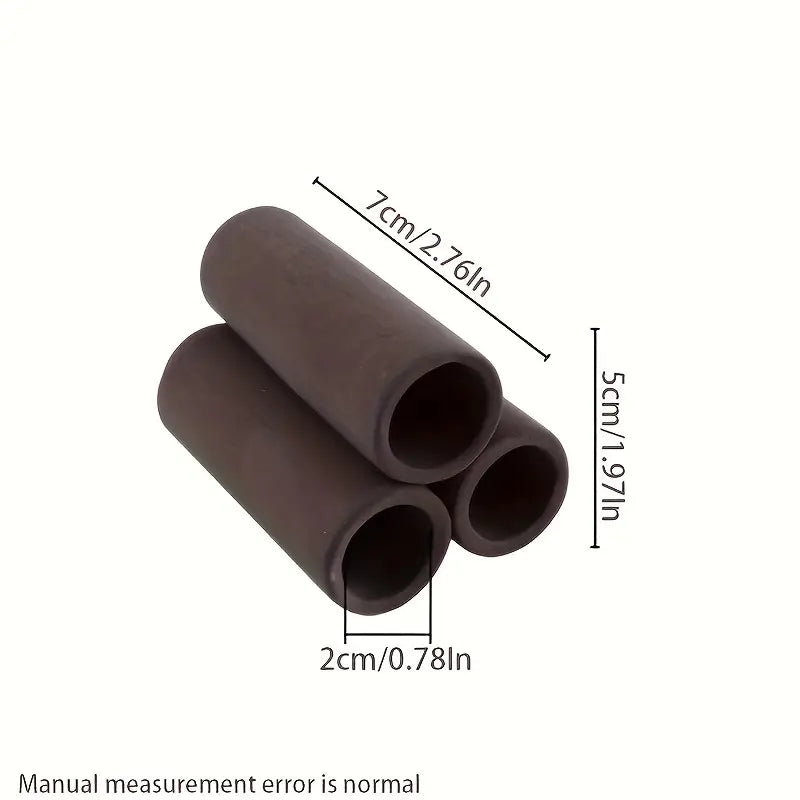 Fish Shrimp Shelter Clay Tube (3pc) – Ideal for Breeding & Hiding