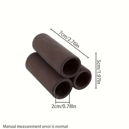Fish Shrimp Shelter Clay Tube (3pc) – Ideal for Breeding & Hiding